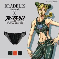 上下セット ブラデリスニューヨーク 空条徐倫 ブラセット ジョジョコラボ S ジョジョの奇妙な冒険」徐倫イメージのランジェリーが登場 ブラデリス