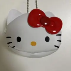 ハローキティ　キティちゃん　ポーチ　ボールチェーン　マスコット　2000年製