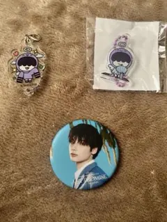 TXT ヒュニンカイ 缶バッチ、キーホルダー