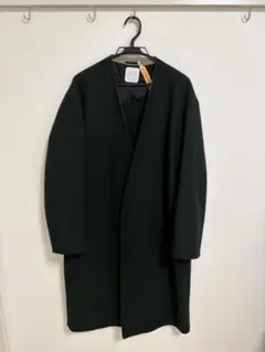 【クリーニング済】UNITED TOKYO ダークグリーン ロングコート