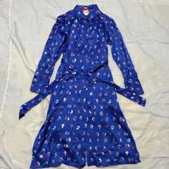 ［新品］MAX&Co. 紫花柄長袖ワンピース 2026年最新】MAX&CO 柄：花柄 長袖・七分袖の人気アイテム - メルカリ