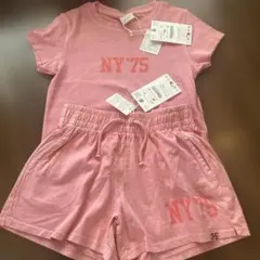 zara キッズ tシャツ ショートパンツ　セット