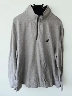 NAUTICA（ノーティカ）ハーフジップスウェット XL グレー