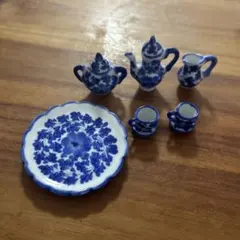 ミニチュア陶器セット