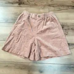 UNIQLO ピンクベージュ ショートパンツ 130