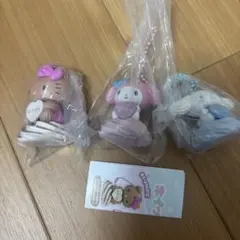 サンリオキャラクターズ ホイップクリームマスコット ガチャガチャ