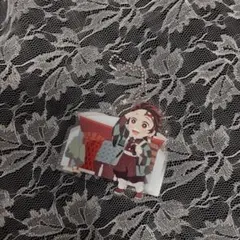 鬼滅の刃 全集中展 福岡 ご当地アクリルチャーム 竈門炭治郎