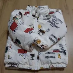 PEANUTS アウター ホワイト 95cm