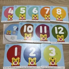 こどもちゃれんじDVDぷち、ほっぷ　 1年間　セット　しまじろう