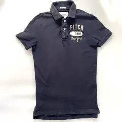 Abercrombie & Fitch アバクロ ポロシャツ S ネイビー
