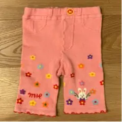 ミキハウス スパッツ パンツ ピンク 80cm