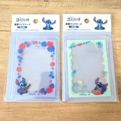 Disney Stitch 硬質クリアケース 2種セットのサムネイル