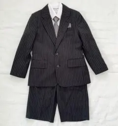 入学式 男の子 フォーマルスーツ 120cm ストライプ柄