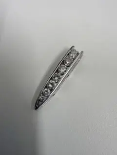 QVC PT950 カナディアンダイヤモンドパヴェリング 計1.00ctUP8号