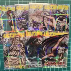 ダンガンロンパ コレクションカード 澪田唯吹 西園寺日寄子 小泉真昼 罪木蜜柑