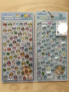 正規品　ボンボンドロップシール　ミニ　しずくちゃん ２種　新品レア