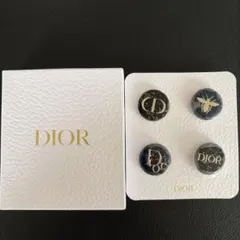 Dior ロゴ入りボタン4個セット ノベルティ