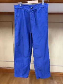 2026新作¥33000☆リアルマッコイズW34ミリタリーベイカーパンツブルー