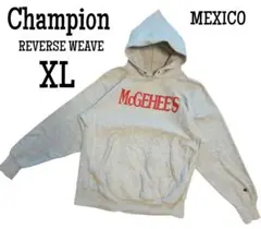 h*i様 Champion リバースウィーブ パーカー XL メキシコ 刺繍タグ