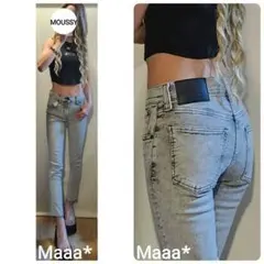 定価高　MOUSSY　ヴィンテージ　ストレッチ抜群　スキニー　デニム