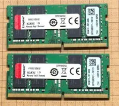 Kingston DDR5 SODIMM 16GB 2枚セット 計32GB - メルカリ