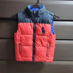 ラルフローレン　リバーシブルダウンベスト
