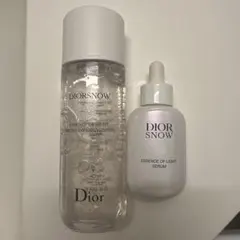お値下げ中！Dior化粧水美容液セット　スノー ローション　セラムのサムネイル