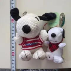 スヌーピー　ぬいぐるみキーホルダー　ストラップ