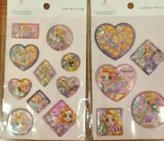 セリア ウォーターシール ビッグ ディズニー ラプンツェル 中川翔子