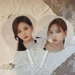 TWICE ナヨン ツウィ うちわ 4TH WORLD TOUR III