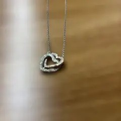 Hyperbola ネックレス ハート, ホワイト　最終値下げ