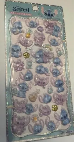 正規品　プチドロップステッカー　スティッチ　ディズニー　ピクサー