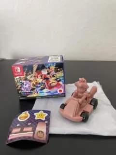 新品☆マクドナルド　ハッピーセット　マリオカート　ピンクゴールドピーチ