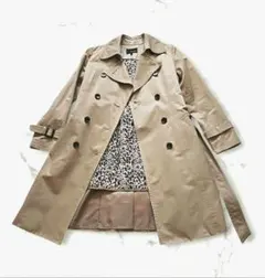 22 OCTOBRE ライナー付きベージュ トレンチコート 36