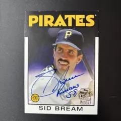 SID BREAM 直筆サインカード 2015 topps auto