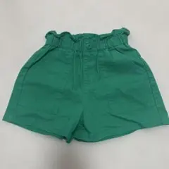 GU 緑色 ショートパンツ 100%綿
