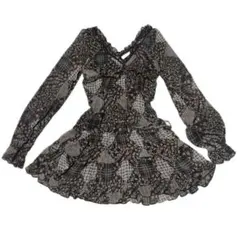 00s リズリサ LIZLISA 姫ギャル 平成 花柄 ワンピース 希少