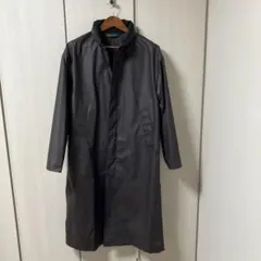 コーティングロングコート ダークブラウン