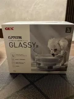 GEX ピュアクリスタル GLASSY R 犬用 給水器のサムネイル