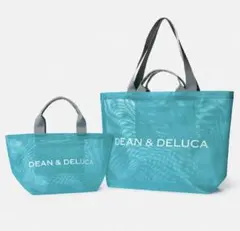 ※完売【DEAN & DELUCA】新色 メッシュトートバッグ S・L 2個組