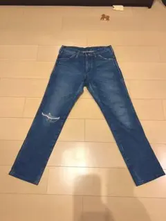 wism x ラングラー15aw ダメージデニム