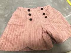 アプレレクール　コーデュロイ　ショートパンツ