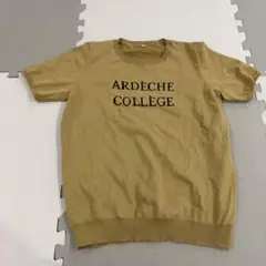 コカ　　　　　COCA半袖ニット L ベージュ