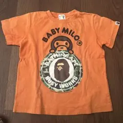 BAPE KIDS MILO ラグランTシャツ ピンク 110cm正規品 - メルカリ