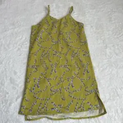 petit main 花柄ノースリーブワンピース 130