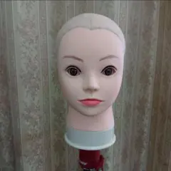 ✨️眼球付✨️坊主 ボウズ ウィッグ ヘッド マネキン お化け屋敷 かかし n