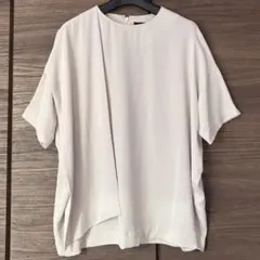 unaca ゆったりシフォンブラウス　通勤コーデのサムネイル