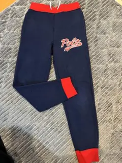 値下げ‼️ Polo ネイビー/レッド ロングパンツのサムネイル