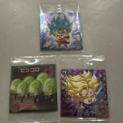 ドラゴンボール 超戦士シールウエハース超 超絶感謝の十周年　3枚セット