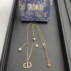 ⑦Dior ゴールド パール　ネックレス スター　ディオール
